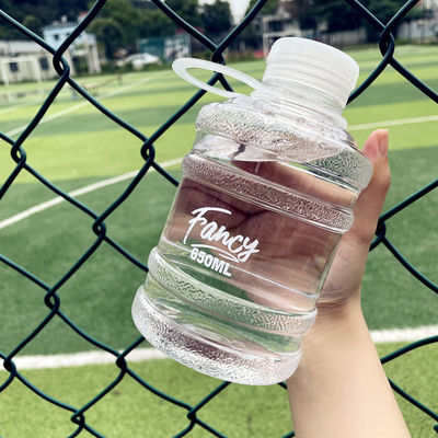 Bebida direta 650ml Logotipo personalizado Sport Tumbler portátil com manilha design bonito