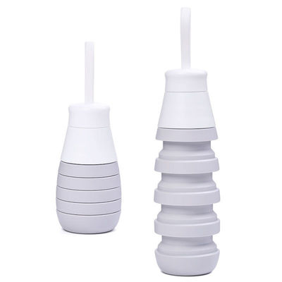Muito bem-vindo OEM/ODM 500ml garrafas de silicone Logotipo personalizado para copo de água portátil