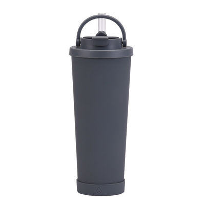 Taça de café de viagem de aço inoxidável isolado a vácuo multicolor com tampão