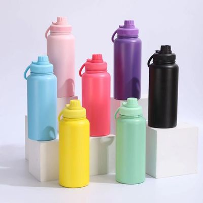 Custom 18oz Grande capacidade garrafa de água de aço inoxidável para atividades ao ar livre portáteis