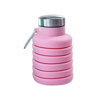 Design Contemporâneo 500ml Fota de Água de Silicona dobrável para viagens Unisex Gym Sports