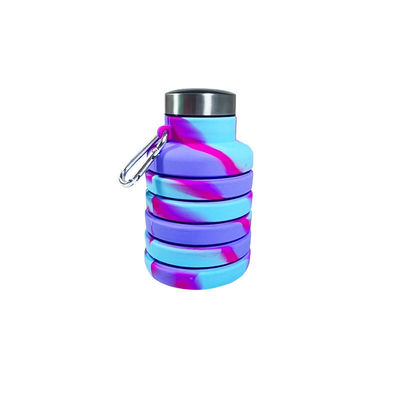 Garrafa de água à prova de vazamento de 500 ml Garrafa de bebida personalizada livre de BPA para crianças