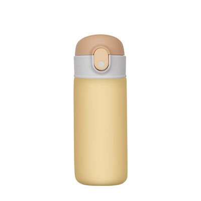 16oz Flasco Infantil à prova de vazamento Estilo Desportivo Moderno Garrafa de Água Isulada com Palha