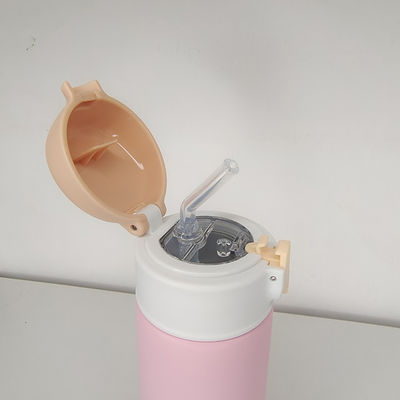 16oz Flasco Infantil à prova de vazamento Estilo Desportivo Moderno Garrafa de Água Isulada com Palha