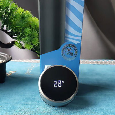 Balsão de vácuo inteligente e ecológico com display de logotipo personalizado de 450 ml de capacidade