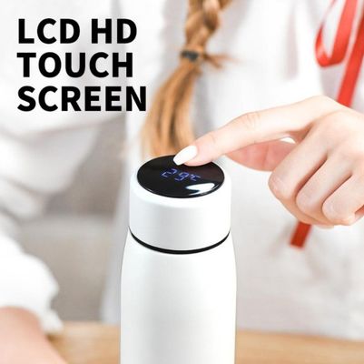 380ml Taça de vácuo Metal Bottle de água isolada com display de temperatura e isolamento