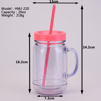 Supermercado Aplicável Unisex Copo de bebida transparente com tampa e palha selável