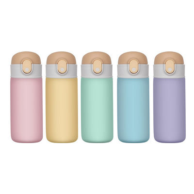 16oz Bebês Portáteis Flasco Isolado Garrafas de Água de Aço Inoxidável para Excursões Escolares