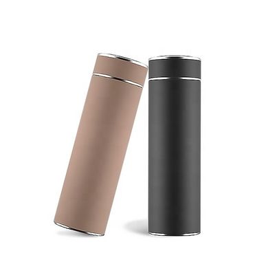 Acero inoxidável Display inteligente de temperatura garrafa de água isolado frasco para casa