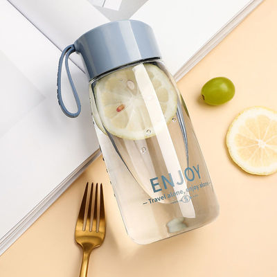 Logotipo personalizado aceitável 380ml Leite suco de chá garrafa de água potável para comercialização