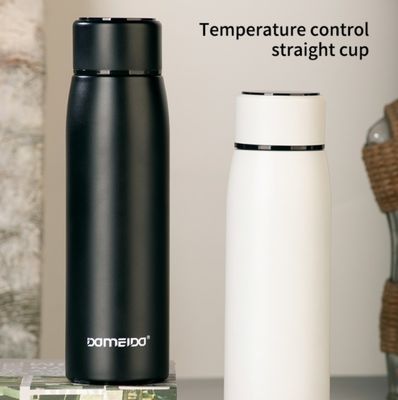 Flasco de vácuo digital inteligente inteligente 380ml LED Display de temperatura garrafa com desenhos