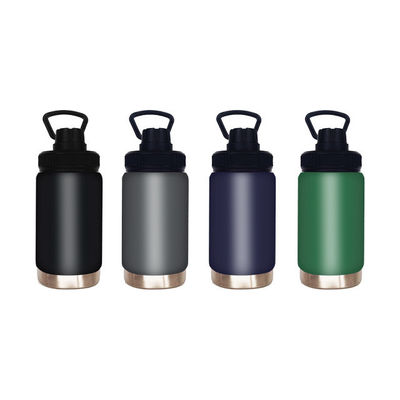 Bullet Custom Outdoor Handle Sports Bottle Cup Vacuum 304 Ferro Inoxidável Garrafa de Água
