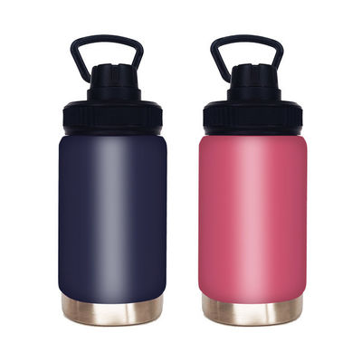 304 de aço inoxidável portátil de design personalizado simples porta exterior de vácuo garrafa esportiva