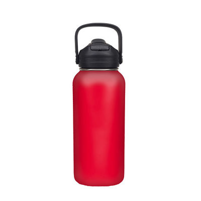 32OZ/40OZ/50OZ Azul Clássico Logotipo Personalizado Mão Desportiva Portátil Vacuum Garrafa de Aço Inoxidável