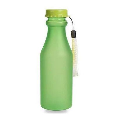 PC plástico 550ml portavel congelado garrafa de água selada para viagens yoga correr acampar