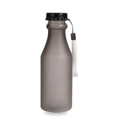 PC plástico 550ml portavel congelado garrafa de água selada para viagens yoga correr acampar