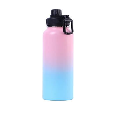 Garrafa de água de aço inoxidável 304 de vácuo de dupla camada de alta capacidade de 25 oz para o exterior