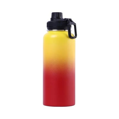 Garrafa de água de aço inoxidável 304 de vácuo de dupla camada de alta capacidade de 25 oz para o exterior