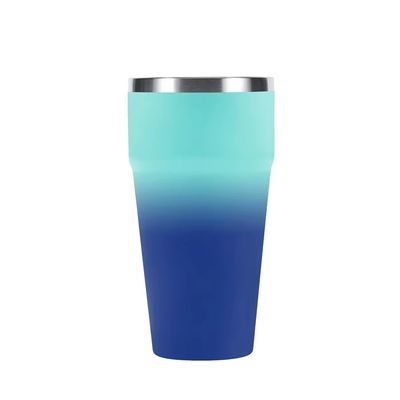 Logotipo personalizado Estilo aceitável Tubler Cup de aço inoxidável 16oz para sustentável