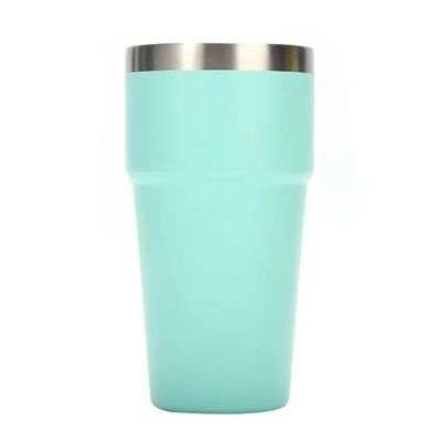 Logotipo personalizado aceitável estilo americano de aço inoxidável Tumbler Cup 16oz para taça de vinho
