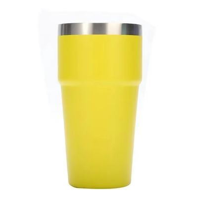 Logotipo personalizado aceitável estilo americano de aço inoxidável Tumbler Cup 16oz para taça de vinho