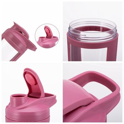 Equipado com BPA Gratuito Criativo Logotipo Personalizado 650ml Bottle Shaker para Bottle de Água Esportiva