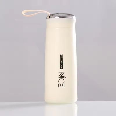 400 ml de vidro Mini Outdoor Portátil garrafa de água à prova de vazamento com cordel para promoção