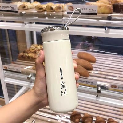 Utilização versátil Situação Garrafa de água de vidro Adequada para café Água Leite e Mais