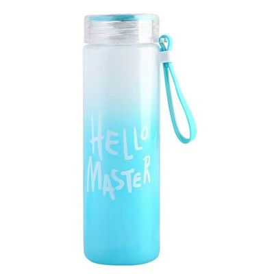 Sustentável 500ml BPA livre LOGO personalizado Gradiente Gelado congelado Garrafa de Água Copo para Estudante