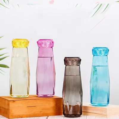 Conveniente garrafa de água de vidro de 21,5 * 7,5cm Ideal para escritório acampar e estilos de vida ativos