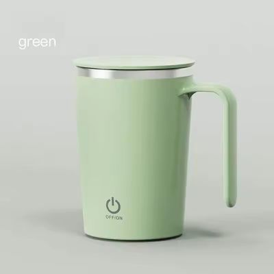 Logotipo personalizado Aceitável Copo de mistura elétrica para Copo de café de agitação de aço inoxidável