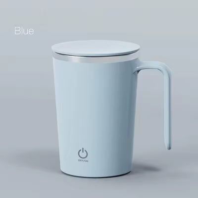 Logotipo personalizado Aceitável Copo de mistura elétrica para Copo de café de agitação de aço inoxidável