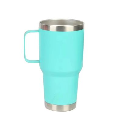 30oz Capacidade Tubler de aço inoxidável Vacuo isolado caneca de viagem com logotipo personalizado