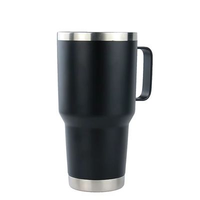 30oz Capacidade Tubler de aço inoxidável Vacuo isolado caneca de viagem com logotipo personalizado