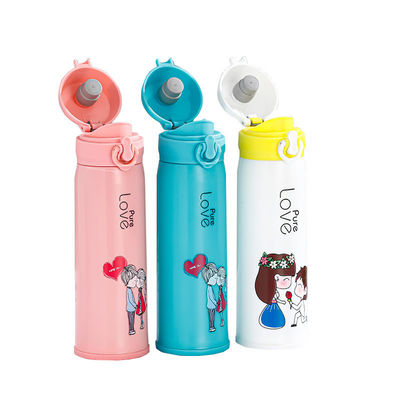 500 ml Garrafa de água de vidro de grande capacidade Portavel Copo de bebida direta Regalo de salto