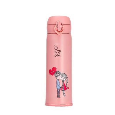 Água Quente Fria 500 ml Garrafa de Água de Vidro para Crianças Desportos e Aventuras ao Ar Livre