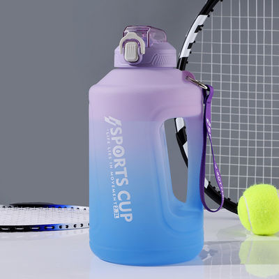 Garrafa de água para ginástica e desporto de grande capacidade sem BPA
