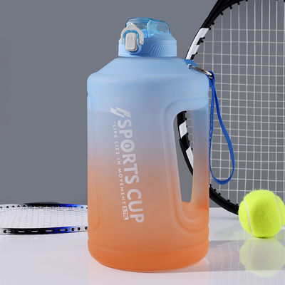 Garrafa de água para ginástica e desporto de grande capacidade sem BPA