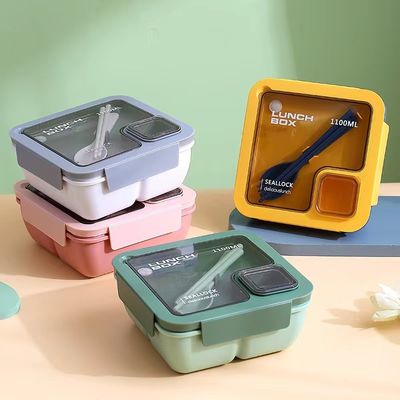 Caixa de almoço Bento de plástico ecológico para crianças 60*49*52CM/18.8KG/72PCS
