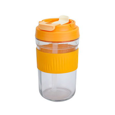 Copo de café portátil de 400 ml/550 ml caneca de café reutilizável com tampa e palha 2024 Design