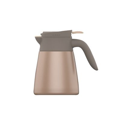 DESENHO PORTÁVEL Caldeirão de termo de grande capacidade 304 aço inoxidável garrafa de vácuo de café com alça