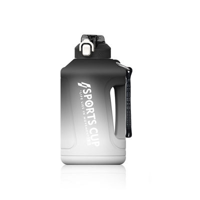 50oz Grande Capacidade Gradiente Cor PP plástico Copo de Água para esportes ao ar livre e fitness