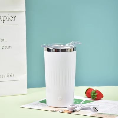500 ml garrafa de batido elétrico com tampa Taça de mistura de café portátil Taça de mistura de leite