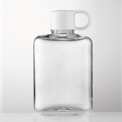 Copo de bebida transparente e à prova de vazamento Chaleira de água de plástico livre de BPA para esportes ao ar livre