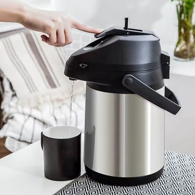 Cores personalizadas aceitáveis 1.3L 1.9L 2.5L 3L 4L Airpot de aço inoxidável para festa