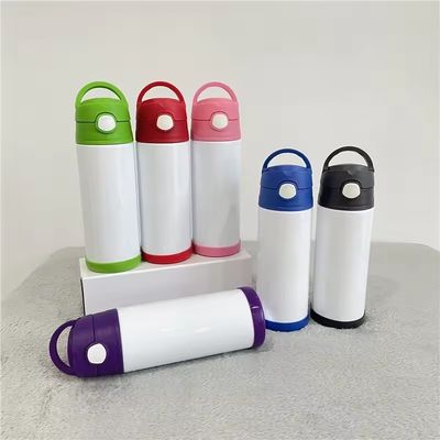12 oz 350 ml de aço inoxidável isolado bebê branco sublimação garrafa de água ideal para todas as idades
