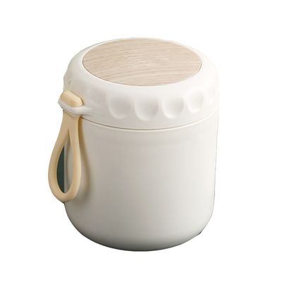 Mini frasco de vácuo de aço inoxidável com adesivos 3D Mantenha a sopa e o leite quentes