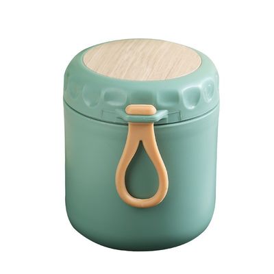 Mini frasco de vácuo de aço inoxidável com adesivos 3D Mantenha a sopa e o leite quentes