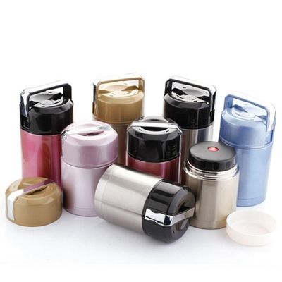 500ml Capacidade de aço inoxidável isolamento de vácuo de alimentos aquecedor recipiente termo design quente