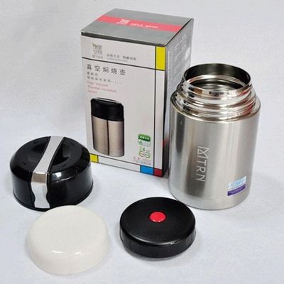 500ml Capacidade de aço inoxidável isolamento de vácuo de alimentos aquecedor recipiente termo design quente